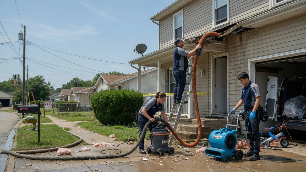 Water Damage Restoration in Saint Francis, SD near me